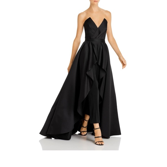 jay godfrey strapless jumpsuit